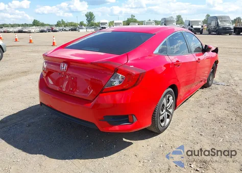 2016 Honda Civic Lx z USA, uszkodzony, nr VIN 2HGFC2F57GH531123